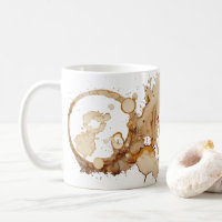 Kaffee-Spritzer Kaffeezubereitung Tasse