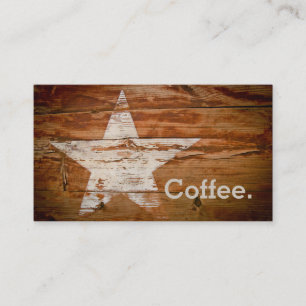 Kaffee Star Loyalty Coffee Punch Card Treuekarte