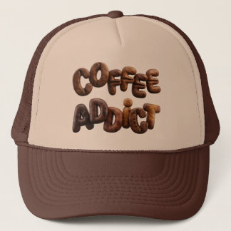 Kaffee-Süchtiger Trucker Hut Lustiges Kaffee-Liebh Truckerkappe