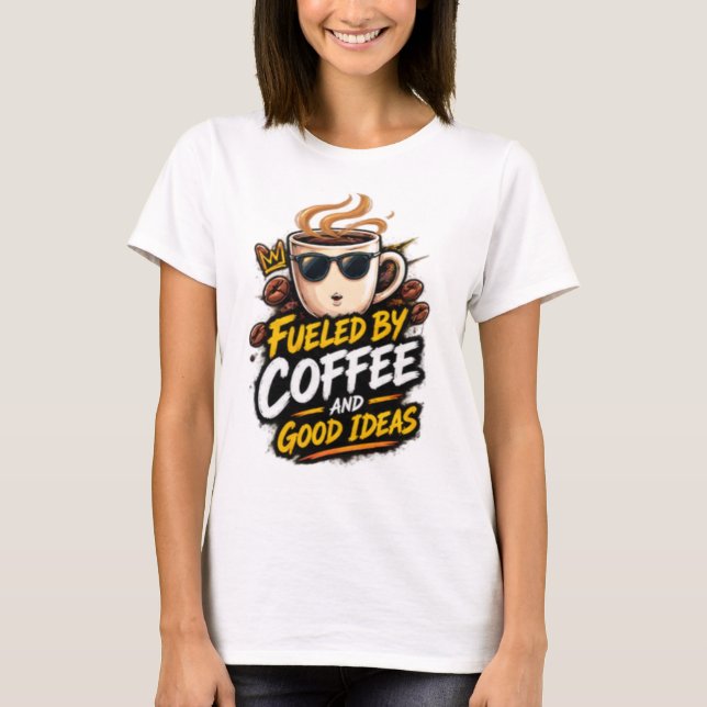 Kaffee T-Shirt (Vorderseite)