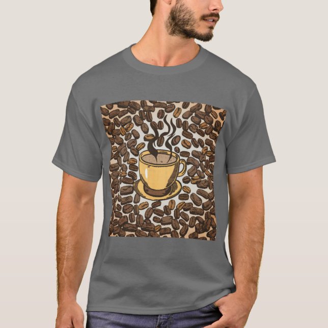 KAFFEE T-Shirt (Vorderseite)