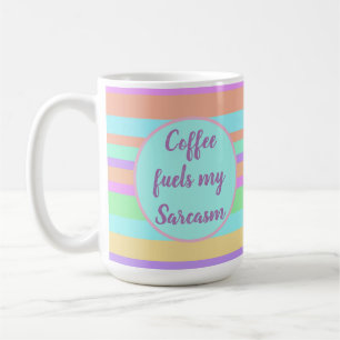 Kaffee tankt meine Sarkasmus-Kaffee-Tasse Kaffeetasse