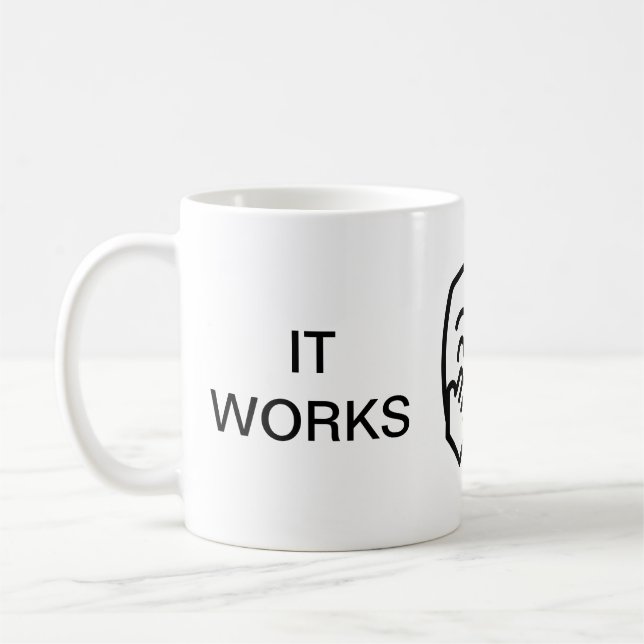 Kaffee Tasse 11oz - ES FUNKTIONIERT AN MEINEM MASC (Links)