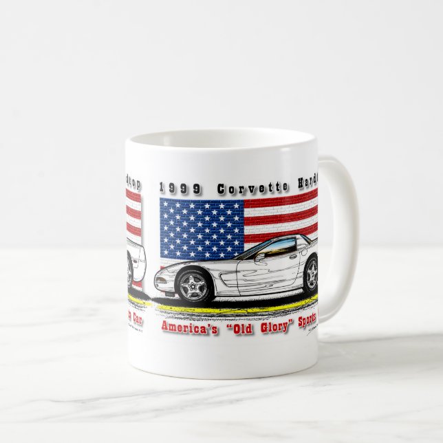Kaffee-Tasse 1999 Korvette Hardtop Kaffeetasse (VorderseiteRechts)