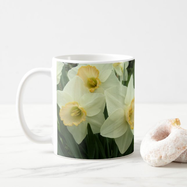 Kaffee Tasse - Affodien mit Goldgehalt - gepresst (Mit Donut)