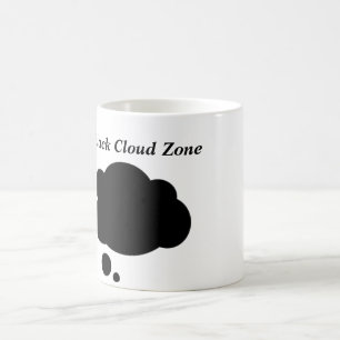 KAFFEE-TASSE, ANTInegativität, SCHWARZE ANTIWOLKE Kaffeetasse