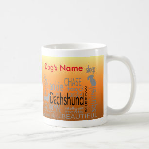 Kaffee-Tasse - Dackel Kaffeetasse