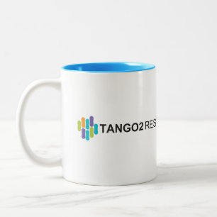 Kaffee-Tasse der Forschungs-TANGO2 Zweifarbige Tasse