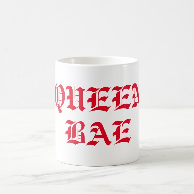 KAFFEE-TASSE DER KÖNIGIN-BAE KAFFEETASSE (Mittel)