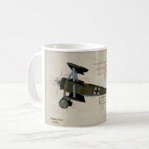 Kaffee-Tasse des Fokker-Dr 1 des Kämpfer-WWI