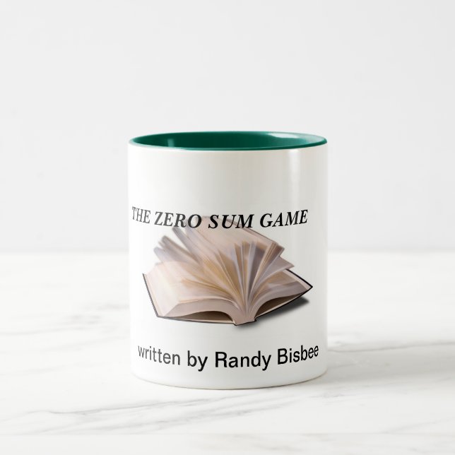 Kaffee-Tasse des nullsummen-Spiels Zweifarbige Tasse (Mittel)