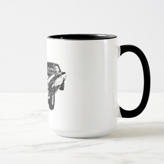 Kaffee-Tasse des Schwarzen 1965 GTO Tasse (Rechts)