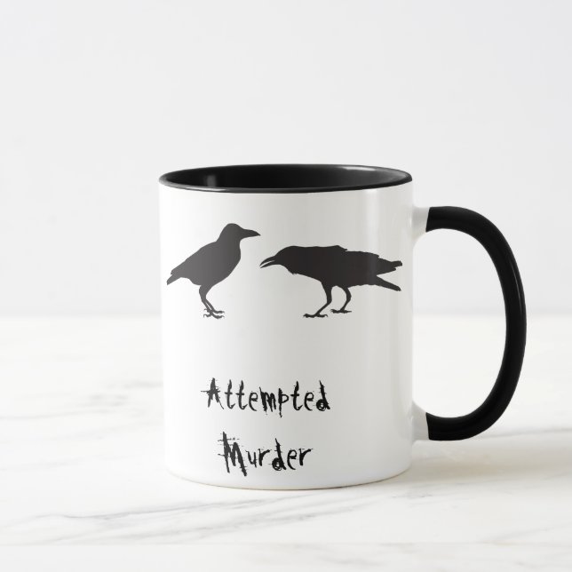Kaffee-Tasse des versuchten Mordes Tasse (Rechts)