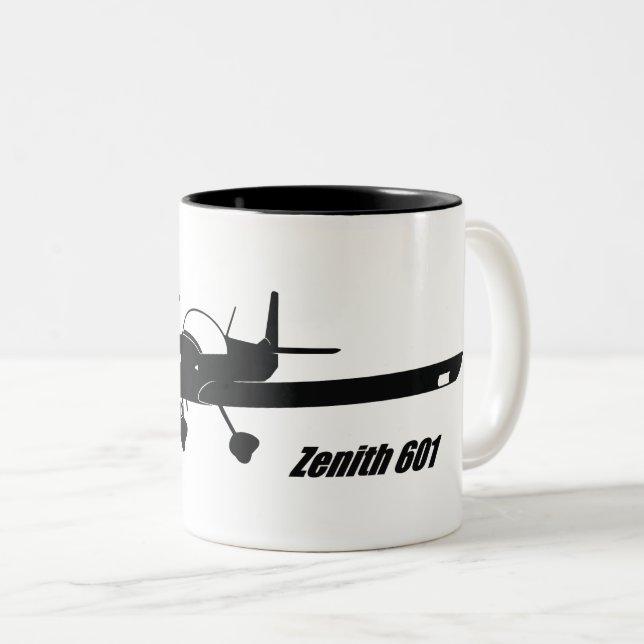 Kaffee-Tasse des Zeniten-601 Zweifarbige Tasse (VorderseiteRechts)