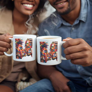 Kaffee-Tasse 'Die Kunst des Quiltens feiern' Kaffeetasse