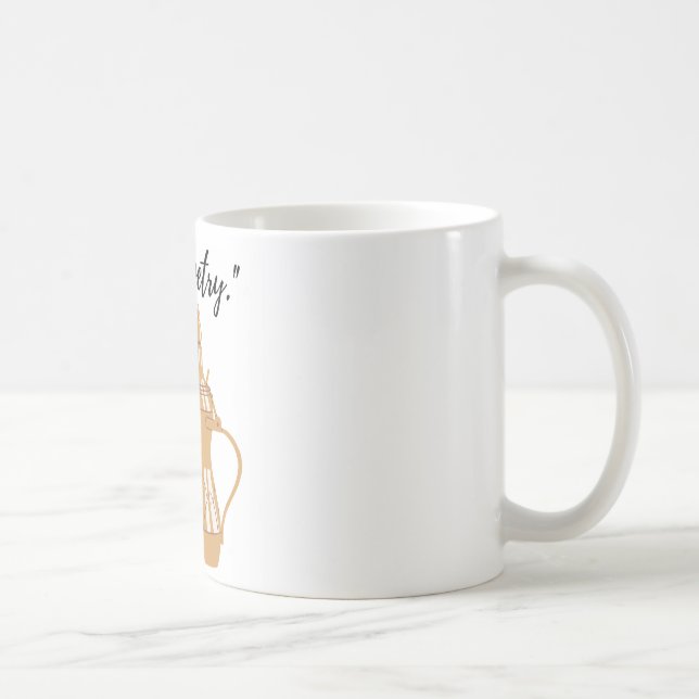 "Kaffee-Tasse: Ein Umarmung in jeder Sippe" Kaffeetasse (Rechts)