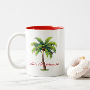 Kaffee Tasse Frohe Weihnachten/Mele Kalikimaka