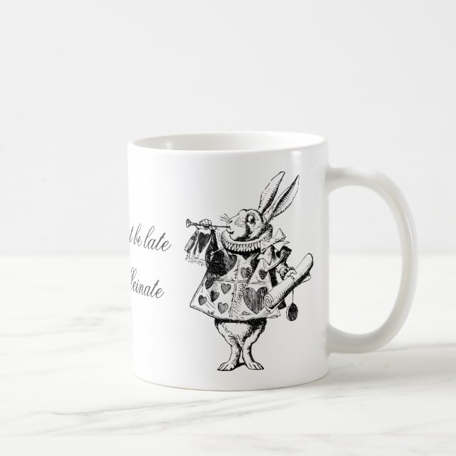 Kaffee Tasse für diejenigen, die Alice im Wunderla (Rechts)