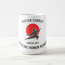Kaffee-Tasse für gemischte Kampfkunst