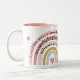 Kaffee-Tasse für Oma Zweifarbige Tasse