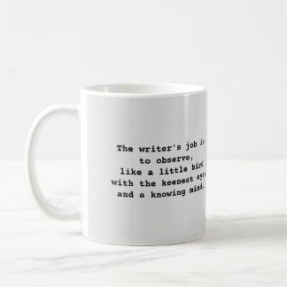 Kaffee-Tasse für Schriftsteller Kaffeetasse
