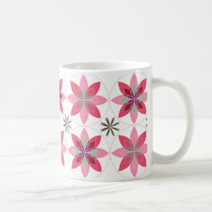 Kaffee-Tasse Geo-Blütesorbett Kaffeetasse