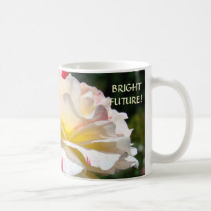 KAFFEE TASSE GIFTS Bright Future Rose Tasse Office