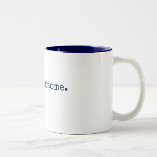 Kaffee-Tasse: hallo hübsch Zweifarbige Tasse