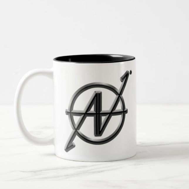 Kaffee-Tasse Handels 09 Zweifarbige Tasse (Links)