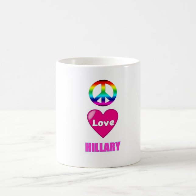 Kaffee-Tasse Hillary Clinton Kaffeetasse (Mittel)