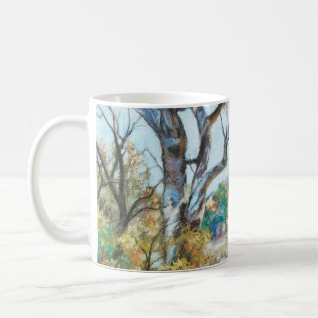 Kaffee-Tasse - "Himmel und Natur-Sing" Kaffeetasse (Links)