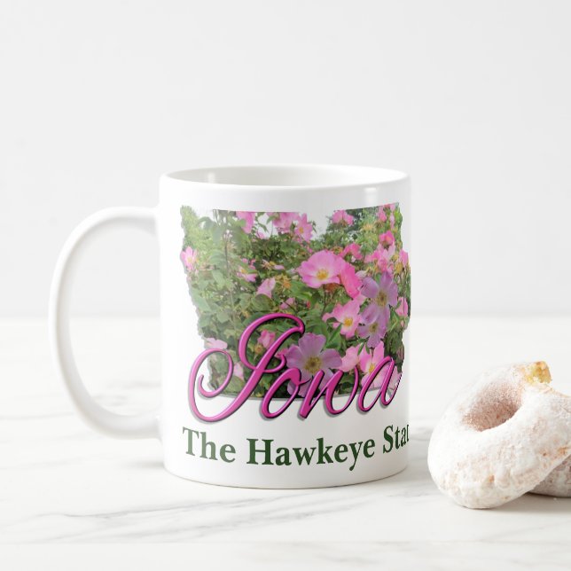 Kaffee-Tasse - IOWA Kaffeetasse (Mit Donut)