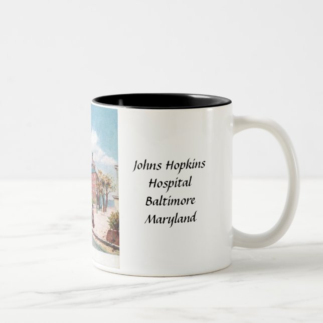Kaffee Tasse - Johns Hopkins Hospital, Baltimore,  (Rechts)