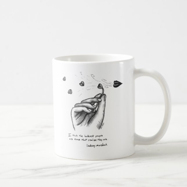 Kaffee-Tasse Kaffeetasse (Rechts)