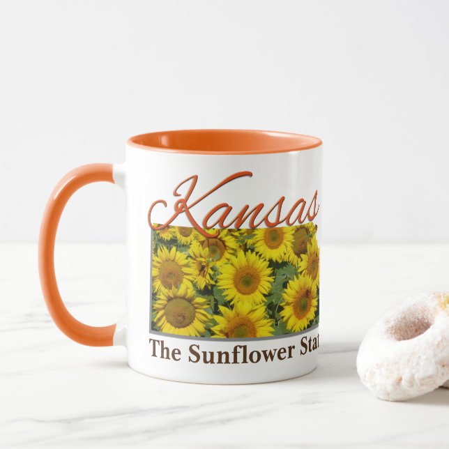 Kaffee-Tasse - KANSAS Tasse (Mit Donut)