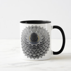 Kaffee-Tasse mit Fahrrad-Kettenrad Tasse