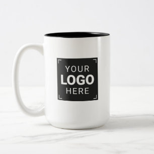 Kaffee-Tasse mit Ihrem Logo Zweifarbige Tasse