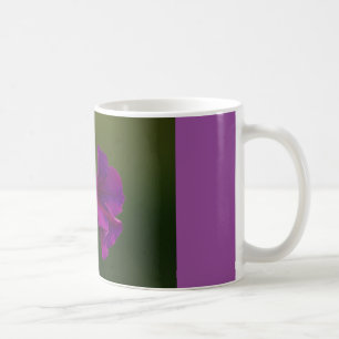 Kaffee-Tasse mit lila Winde Kaffeetasse