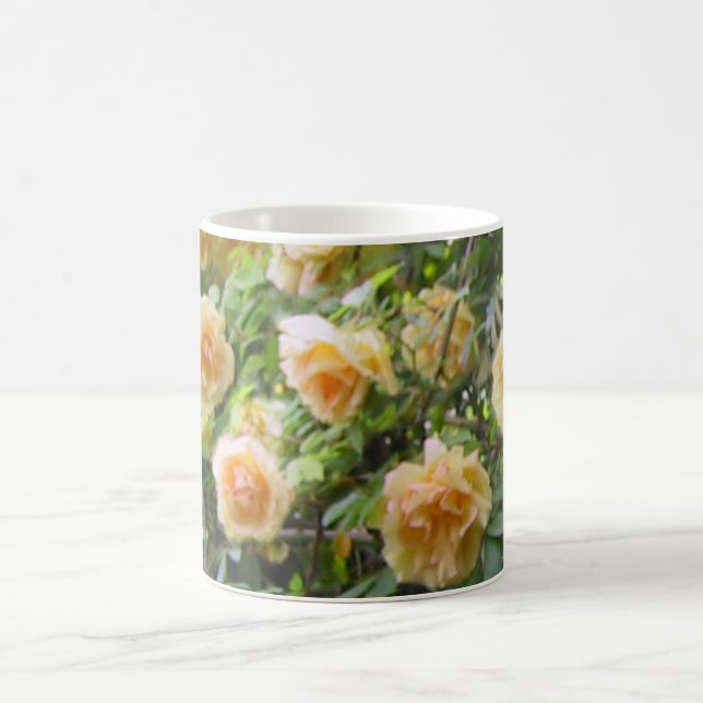 Kaffee-Tasse mit Rosen Kaffeetasse (Mittel)