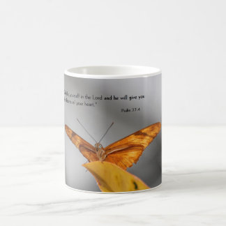 Kaffee-Tasse mit Schmetterling Kaffeetasse