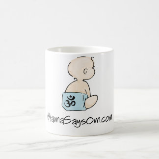 Kaffee-Tasse Mutter-Says OM (Junge) Kaffeetasse