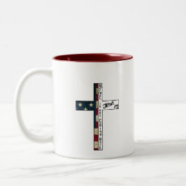 Kaffee-Tasse: Normal kommt nicht zurück, Jesus ist Zweifarbige Tasse