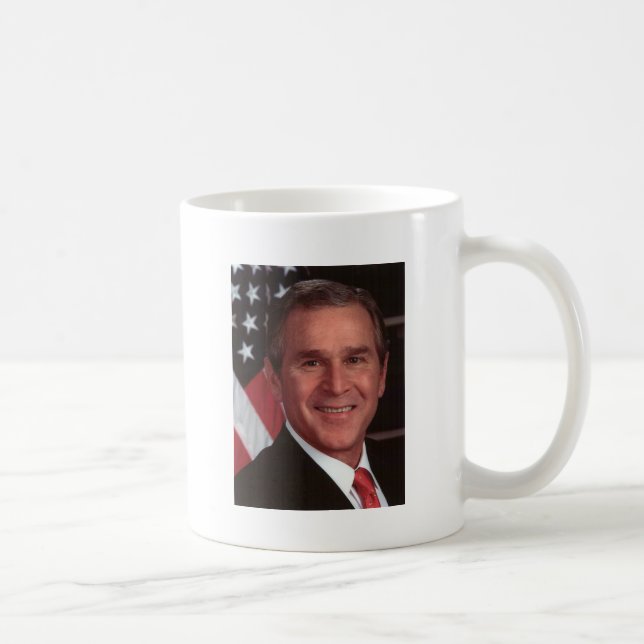 Kaffee-Tasse Präsidenten-Bush Kaffeetasse (Rechts)