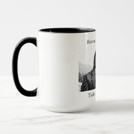 Kaffee Tasse, Raven About Town - Talkeetna Alaska. Tasse