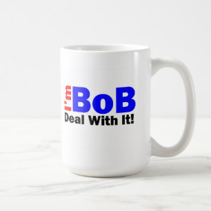Kaffee-Tasse sagt, dass "ich Bob bin - Kaffeetasse