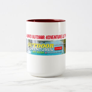 Kaffee-Tasse von YouTuber Nomad Outdoor Adventure Zweifarbige Tasse