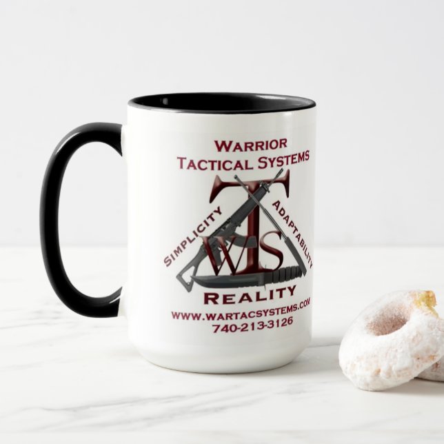 Kaffee-Tasse - WTS- und RMR-Logo Tasse (Mit Donut)