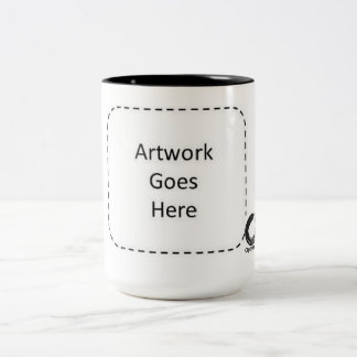 Kaffee-Tasse Zweifarbige Tasse