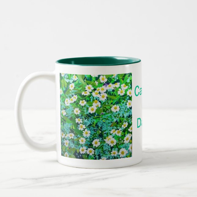 Kaffee-Tasse Zweifarbige Tasse (Links)