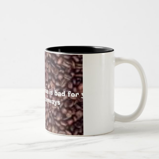 Kaffee-Tasse Zweifarbige Tasse (Rechts)